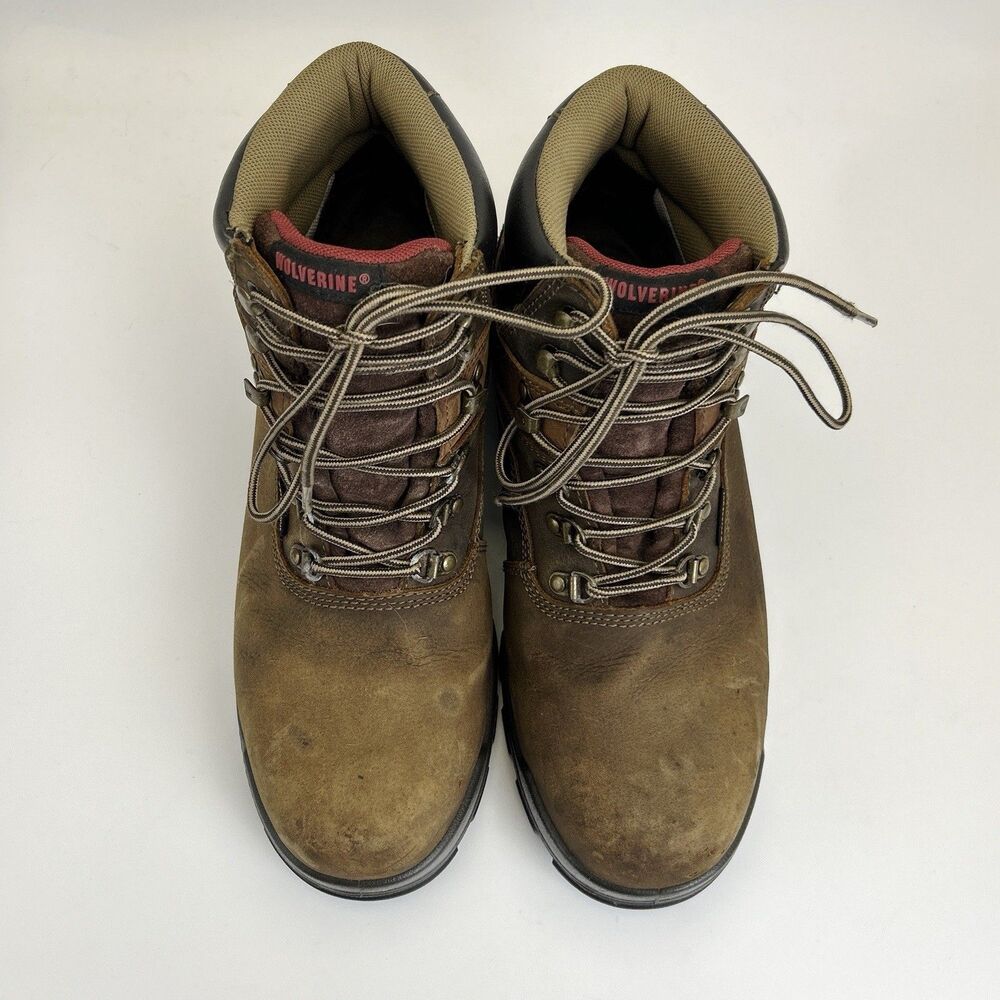 Wolverine Cabor EPX Work Boots Mens Sz 12 M Brown Leather Comp Toe 6” Waterproof - Picture 3 of 9